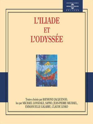 cover image of L'Iliade et l'Odyssée
